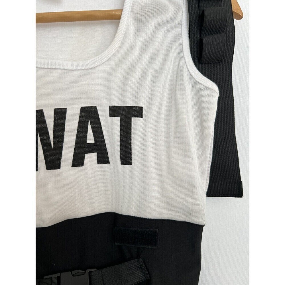 Spirit Halloween Women's Halloween Costume SWAT Officer, S/M, New Without Tag - Picture 4 of 10